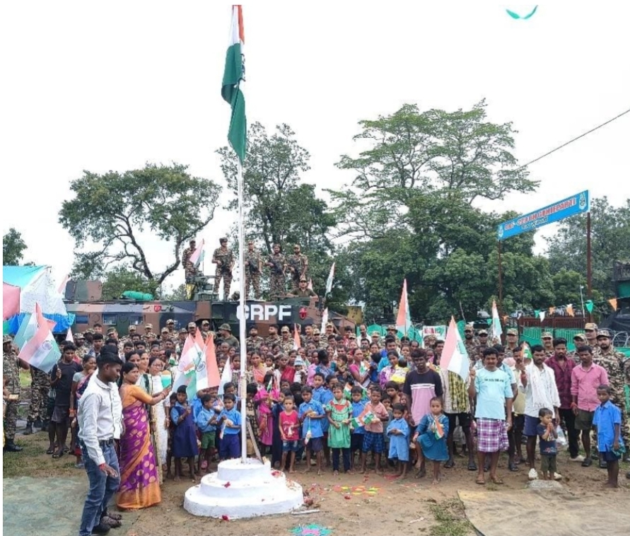 First Time Since Independence, Tricolour Flutters in 29 Bastar Villages